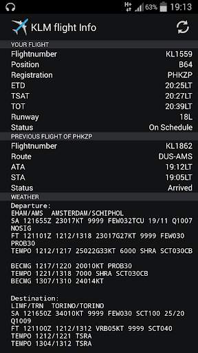 My Flight Info screenshot 1