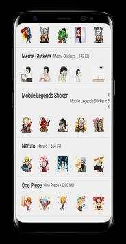 Anime Sticker screenshot 1