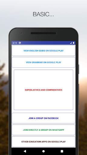 Superlatives and Comparatives screenshot 1