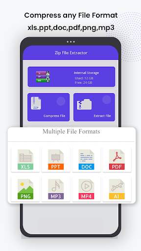 Rar Extractor, Unzip-Zip, Rar screenshot 2