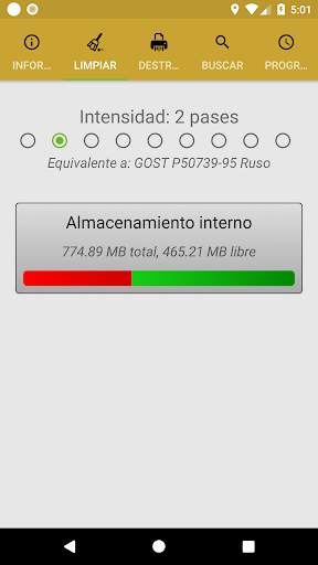 Andro Shredder screenshot 2