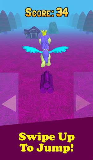 My Little Unicorn Dash 3D HD screenshot 6