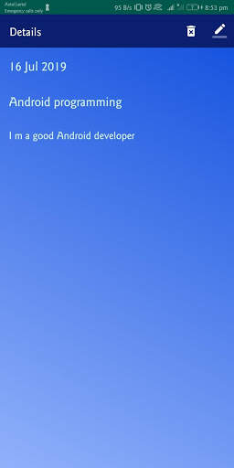 My Notepad screenshot 2