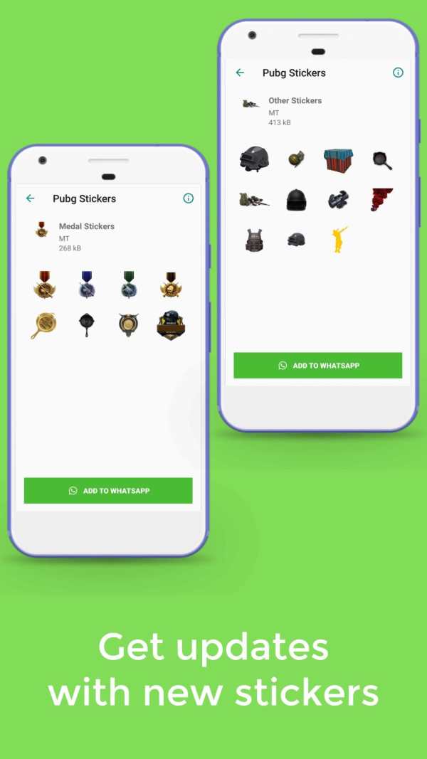 Game stickers for PUBG screenshot 5