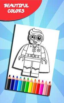 How to color Lego Batman (coloring game) screenshot 2