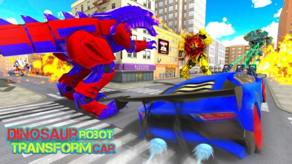 Dinosaur Car Robot Transform screenshot 3