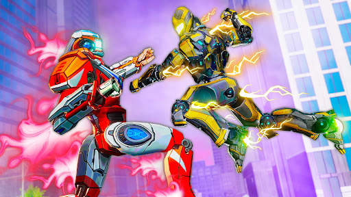 Real Robot Fighting Steel Game screenshot 1