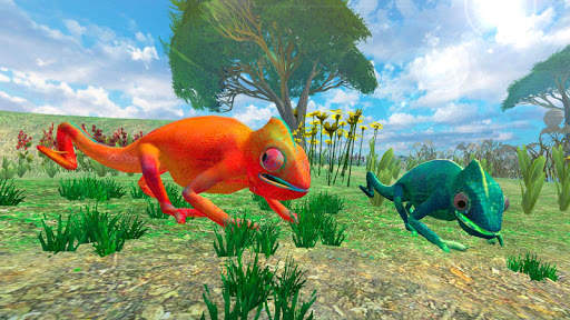 Chameleon Wild Life Sim 3D screenshot 2