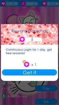 Kitty Heart Piano Tiles screenshot 2