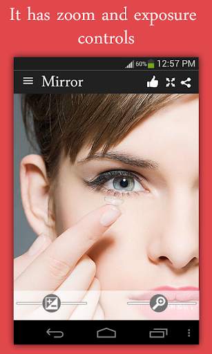 Mobile MakeUp Mirror screenshot 1