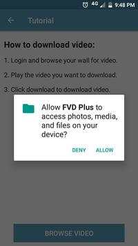 FVD: Video Downloader for Facebook screenshot 2