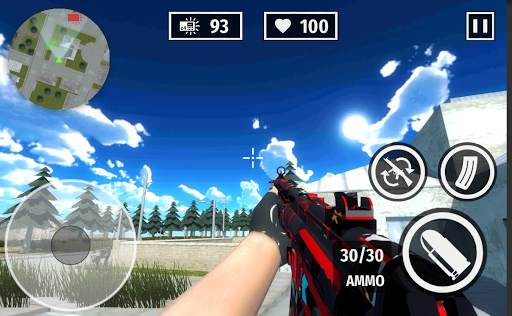 zombie FPS 3D comando shooting : Online screenshot 2