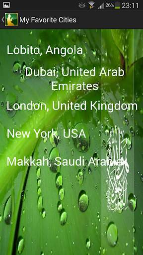 World Prayer Timings (Islamic) screenshot 4