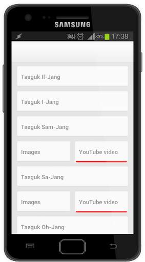 Taekwondo App 4 تصوير الشاشة