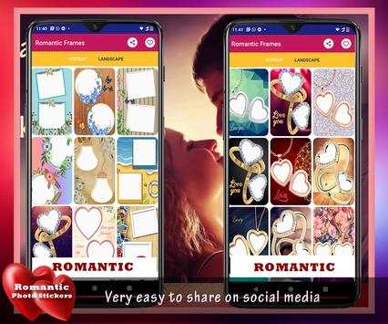 Romantic Photo Frames screenshot 5