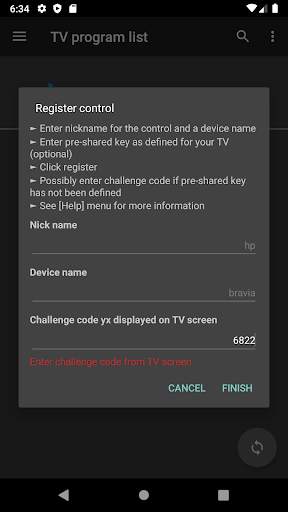 Sony TV Switch screenshot 8