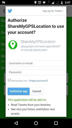 Share Location screenshot 6