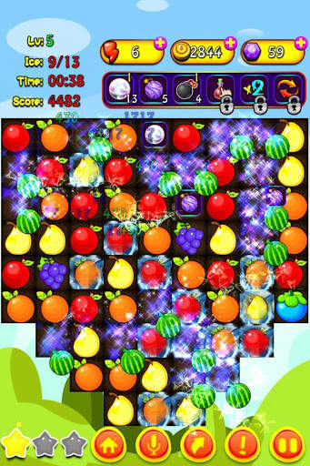 Cartoon Fruit Saga screenshot 1
