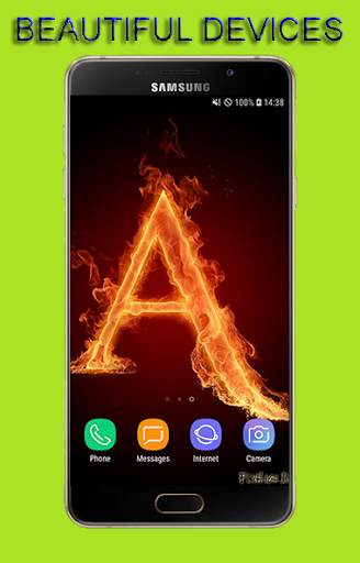 Wallpaper Alphabet HD screenshot 3
