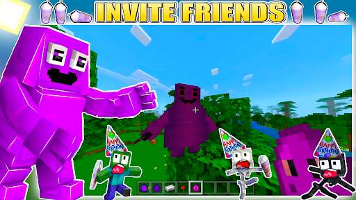 Grimace Shake Mod Minecraft screenshot 3