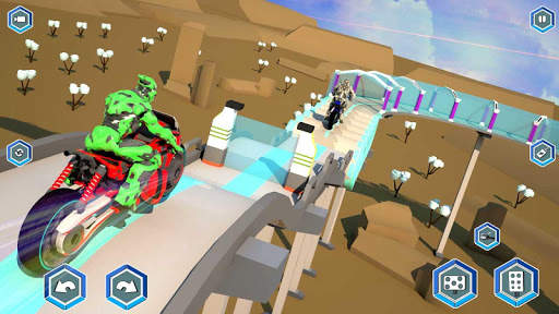 Zero Gravity Racing Rider: Moto Bike Trials screenshot 7
