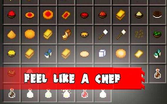 Food mod for Minecraft PE screenshot 2