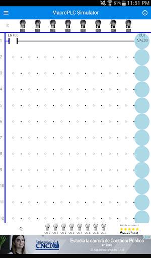 Macro PLC - Simulador de Ladder screenshot 1