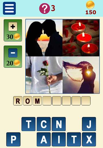 QUIZ 4 Pics 1 Word screenshot 3
