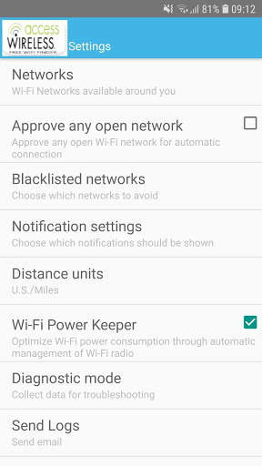 Access Wireless Free Wifi Finder screenshot 2