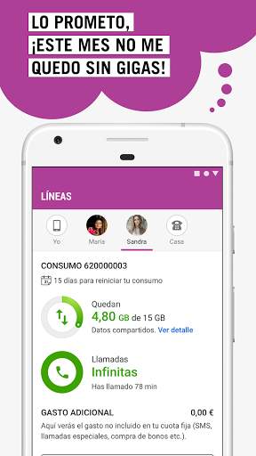 Mi Yoigo - Área de cliente screenshot 2