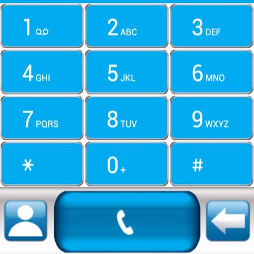 THEME BLUE GLASS FOR EXDIALER 1.0
