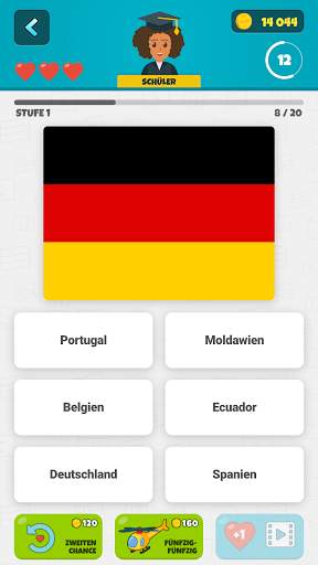 Flaggen 2: Geographie Quiz screenshot 3