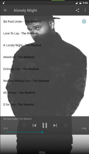 The Weeknd Music Of Album screenshot 3
