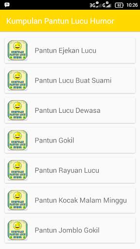 Kumpulan Pantun Lucu Humor screenshot 13