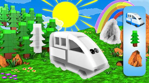 Happy Train Jigsaw Puzzle: Train games screenshot 8