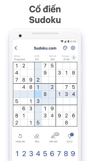 Sudoku.com - trò chơi sudoku screenshot 1