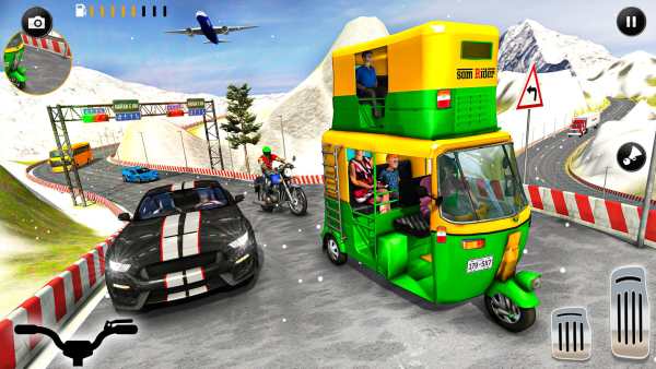 Tuk Tuk Games Rickshaw Driving screenshot 1