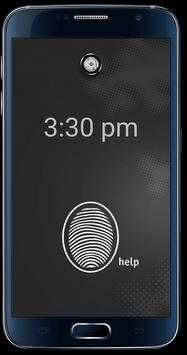 Fingerprint applock Simulator screenshot 1