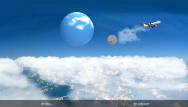 Blue Sky Live Wallpaper screenshot 9