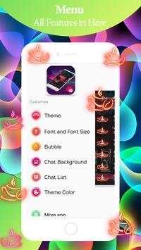 Neon Theme Colors SMS - Color Message screenshot 6