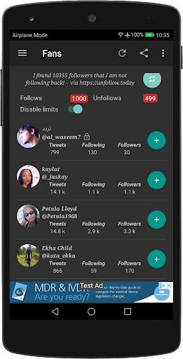 Unfollow Today screenshot 4