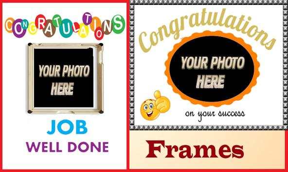 Congratulations: Card & Frame screenshot 2