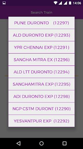Offline Train Schedule screenshot 4