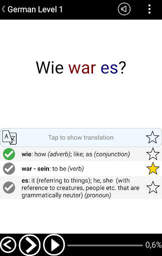 Read & Learn German screenshot 1
