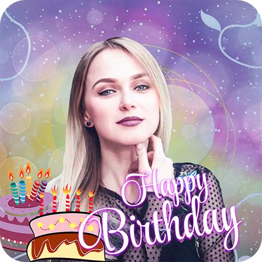Birthday Photo Editor - Photo on Birthday Cake 2.5