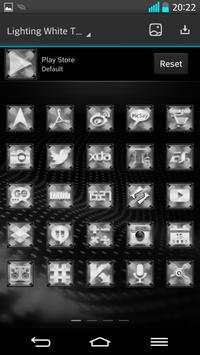 Next Launcher Theme LightingW screenshot 7