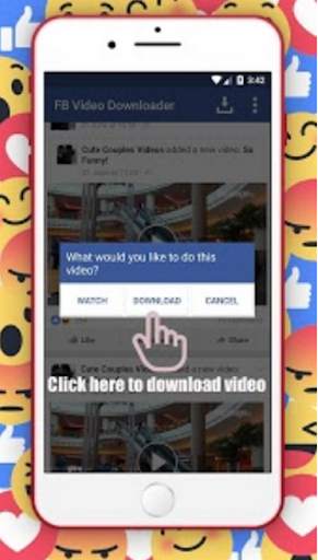Saver for Facebook - Video Downloader screenshot 1