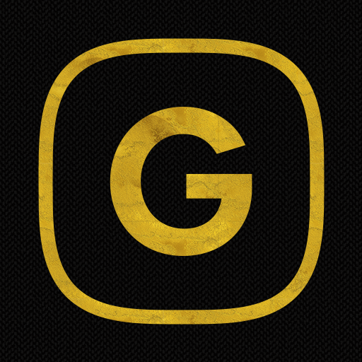 Banded Gold - An Icon Pack icon