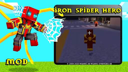 Iron Spider Hero Mod screenshot 2