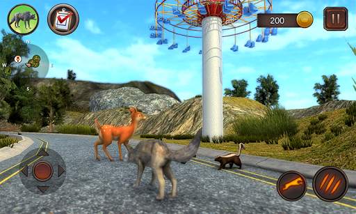 Simulator Anjing Serigala screenshot 2